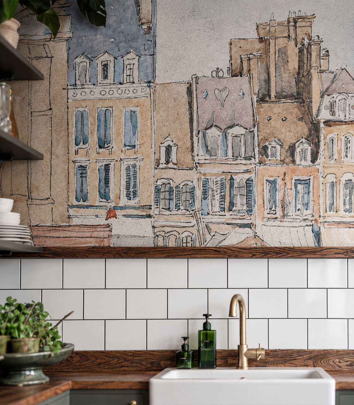 Carta da parati Roofs