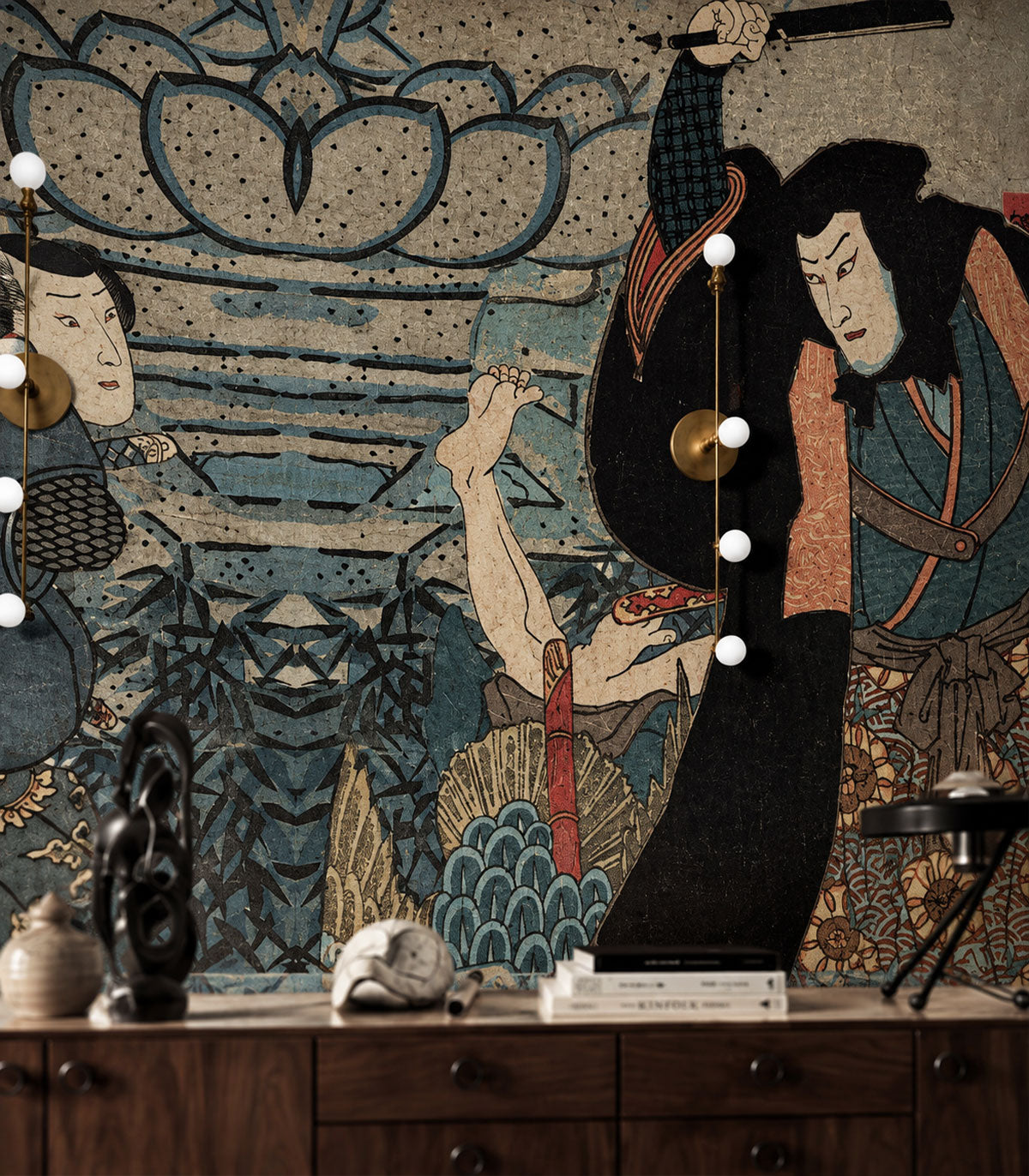 Carta da parati Samurai Saga