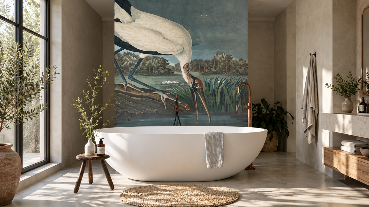Carta da parati Stork