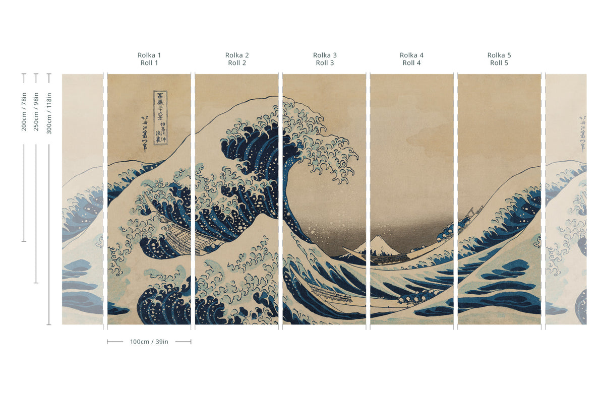 Carta da parati Timeless Wave