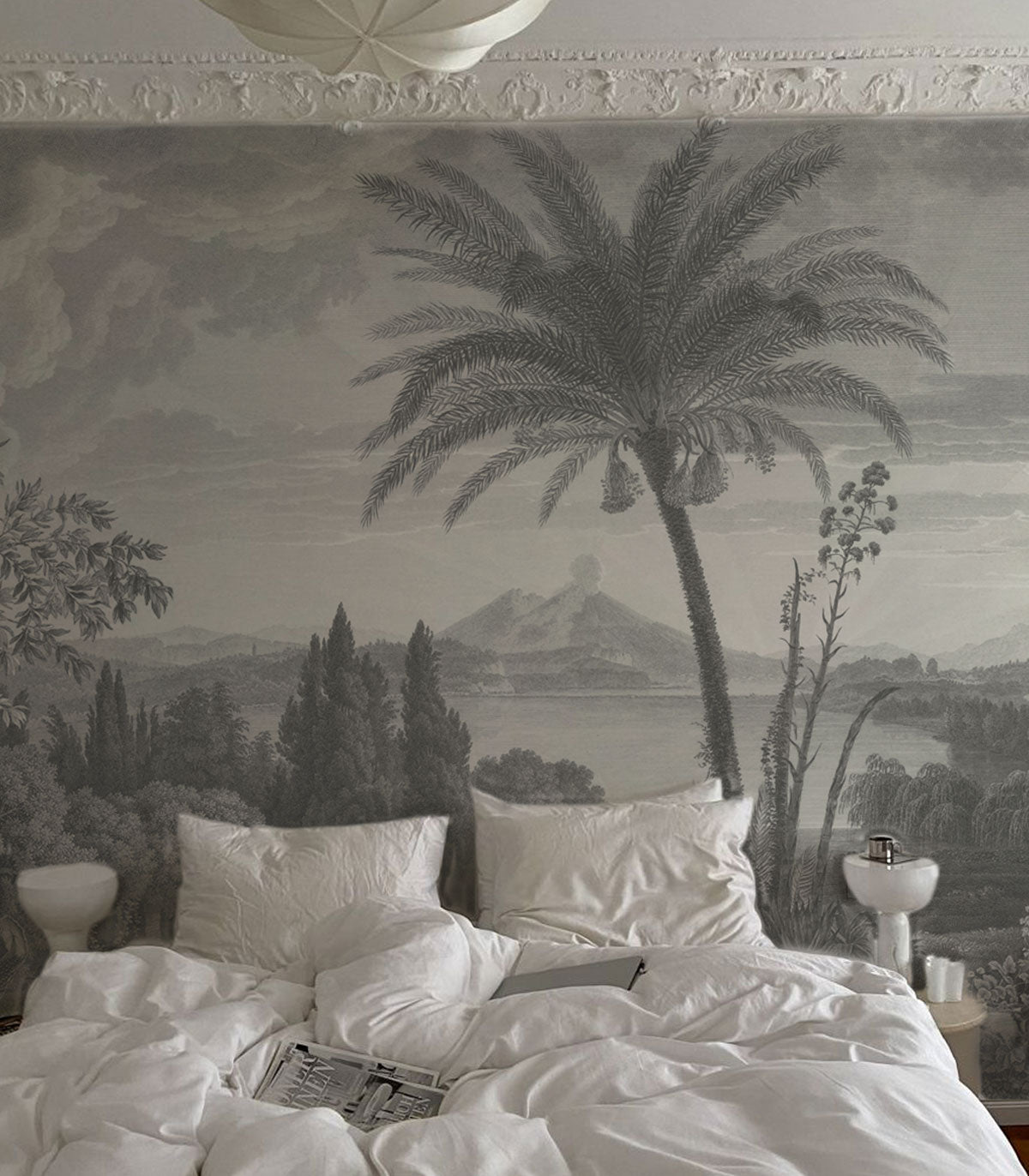 Tapeta Tropical Volcano Vista