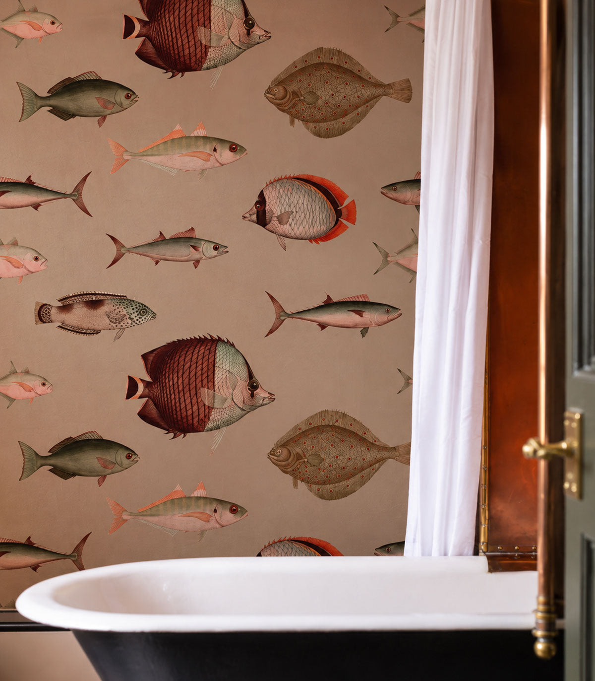 Carta da parati Under the Sea Pink