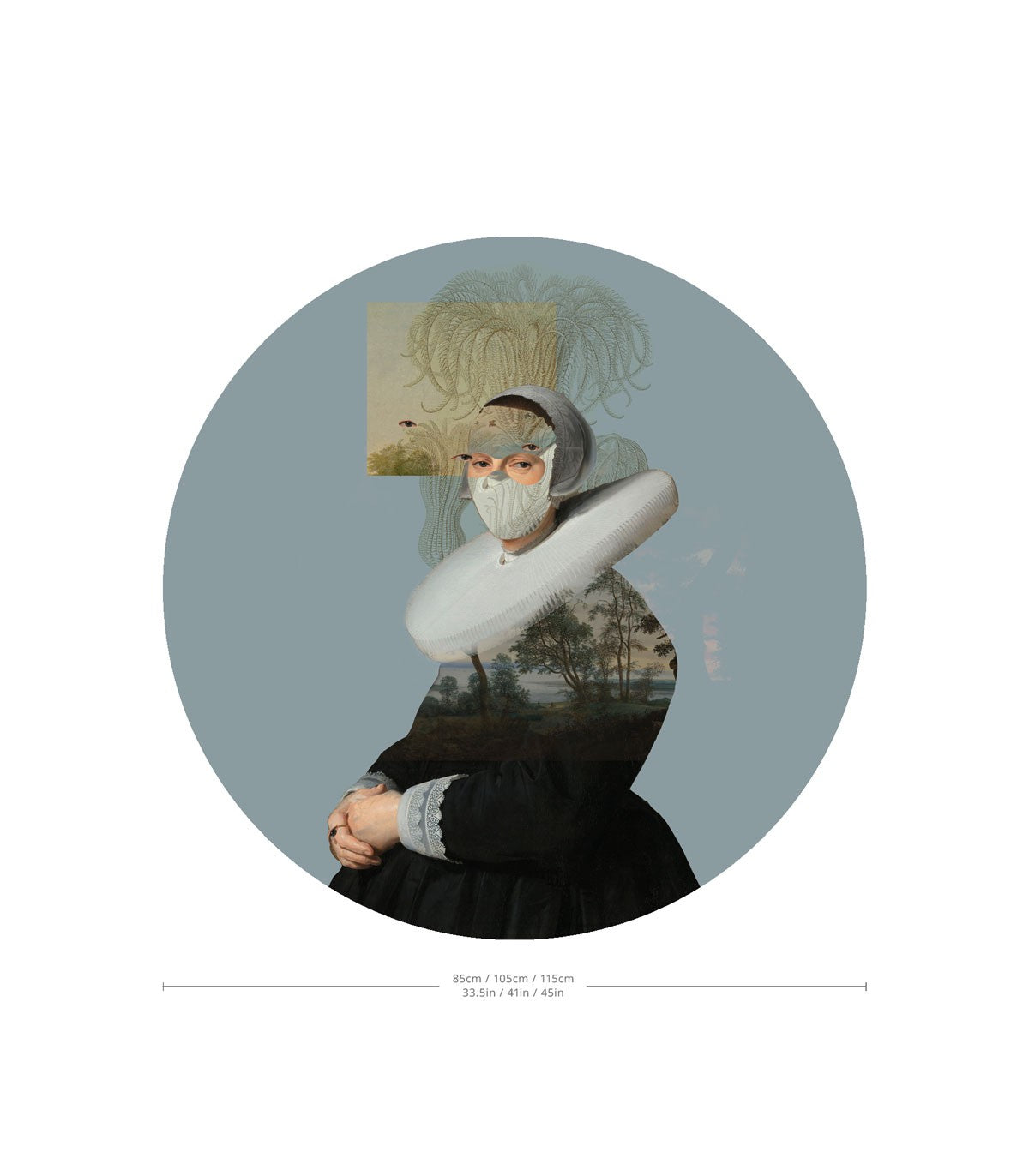 Dots Landscape Muse Blue