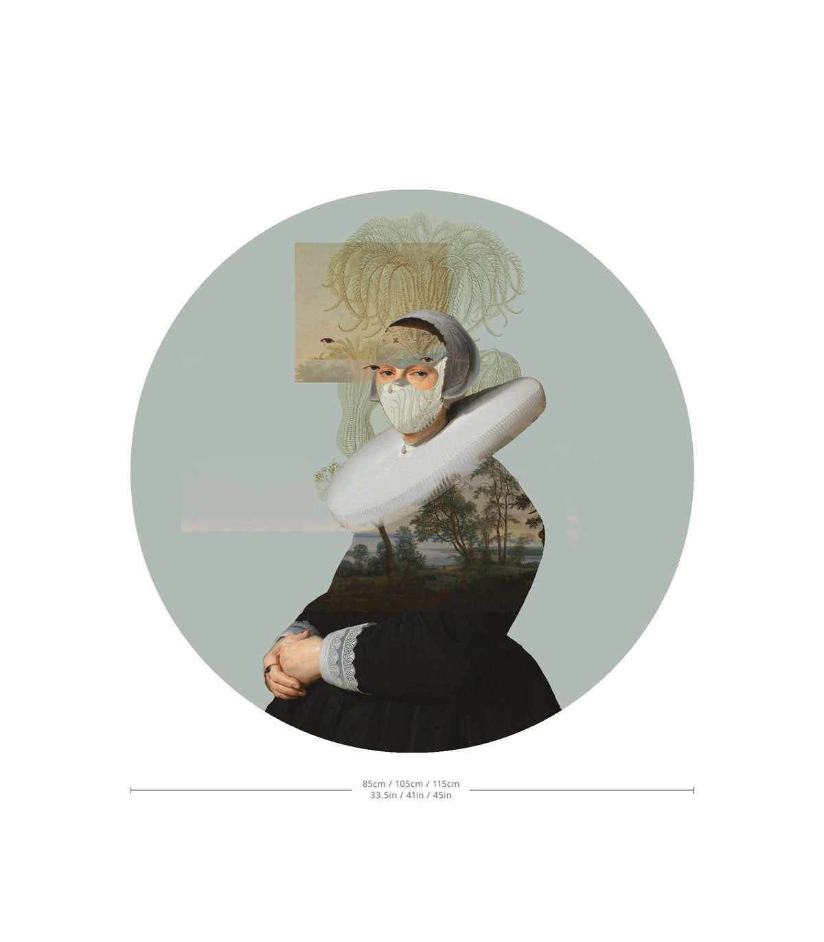 Dots Landscape Muse Green