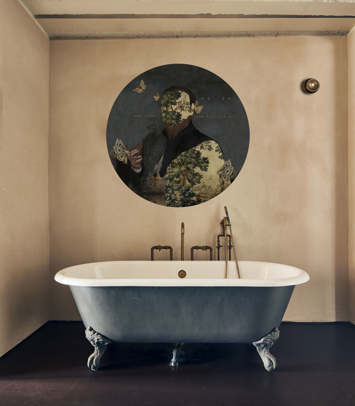 Dots Lighting Gentleman Moth