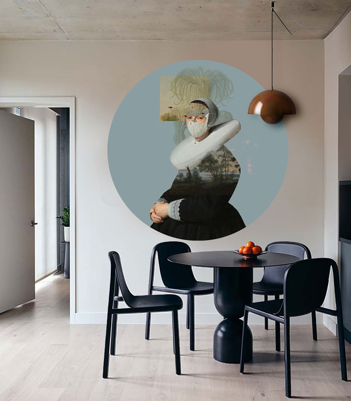 Dots Lighting Landscape Muse Blue