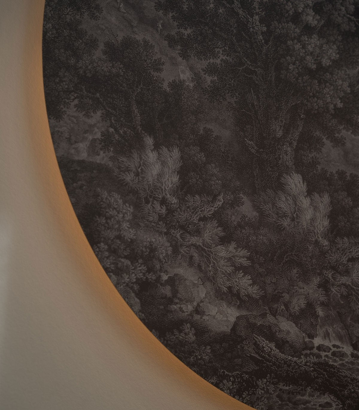 Dots Lighting Picturesque Valley of Serenity