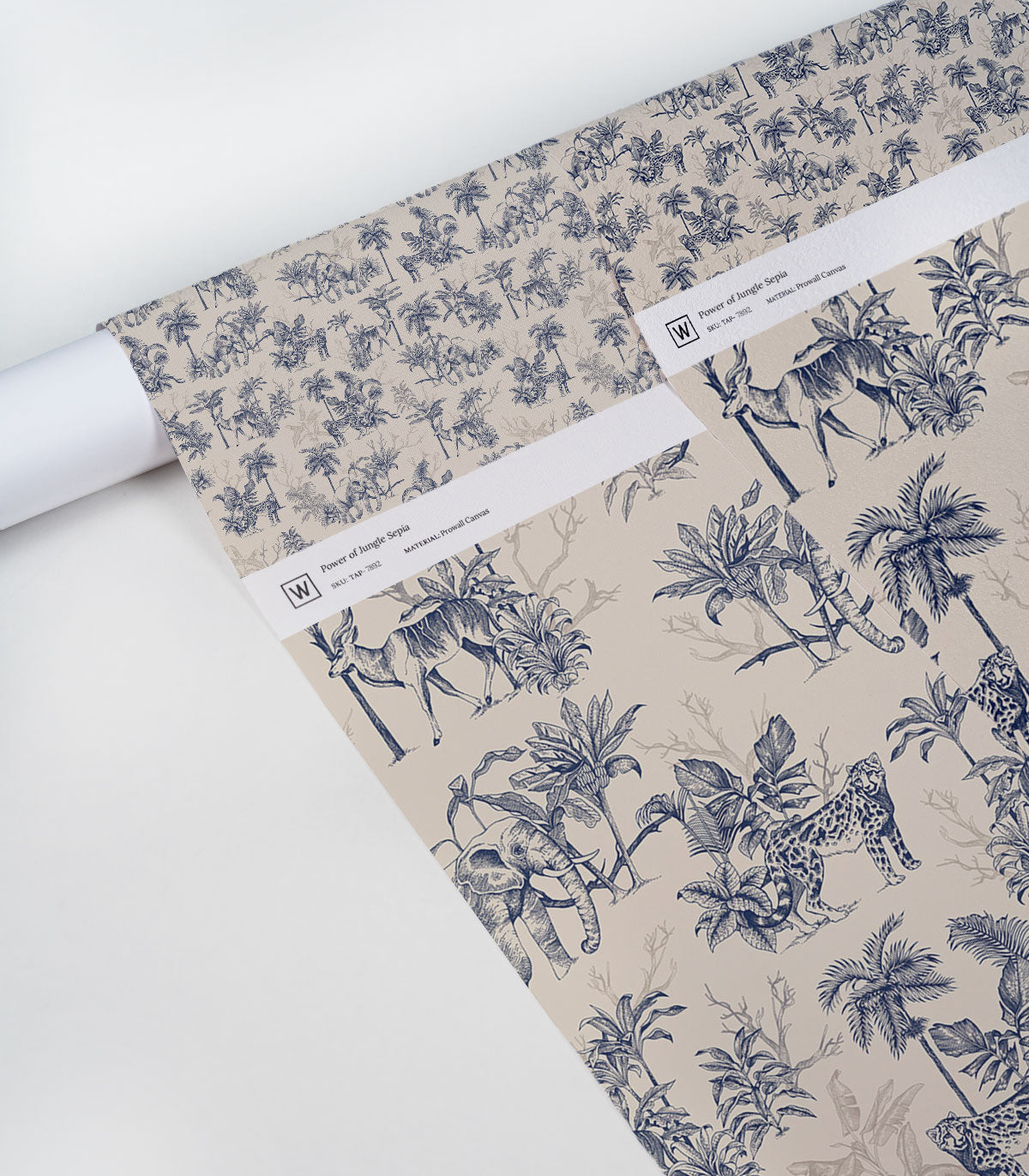 Tapeta Power of Jungle Sepia