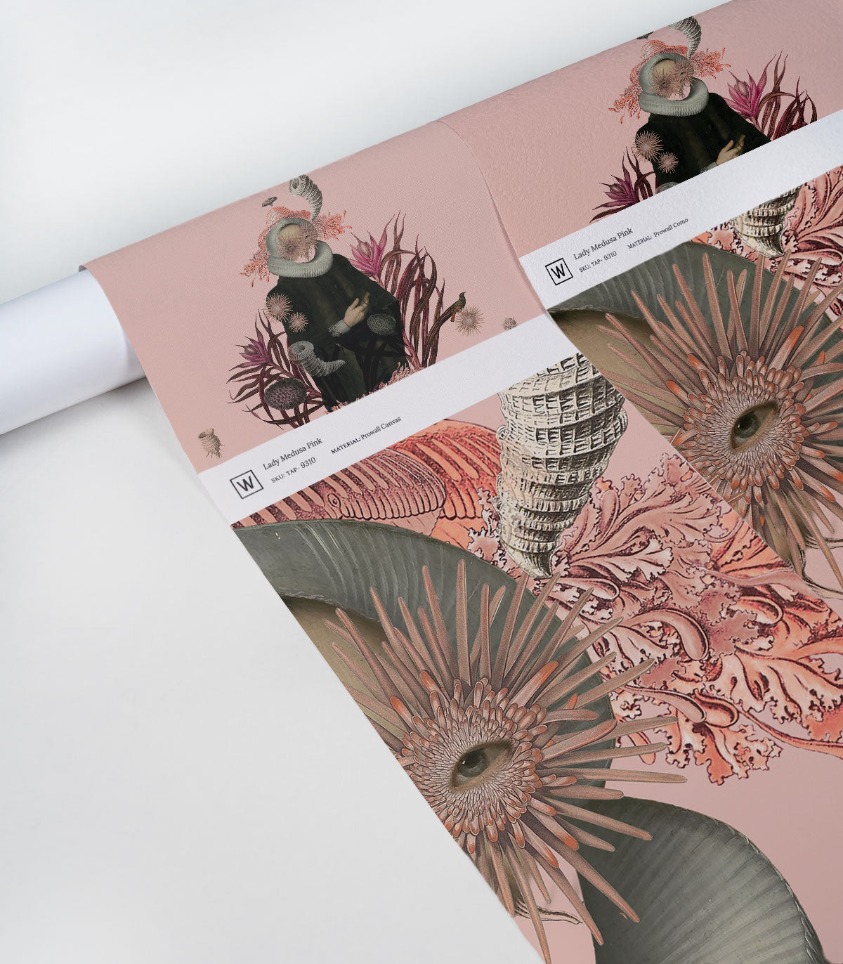 Tapeta Lady Medusa Pink