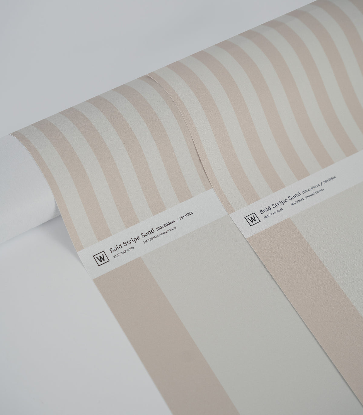 Carta da parati Bold Stripe Sand