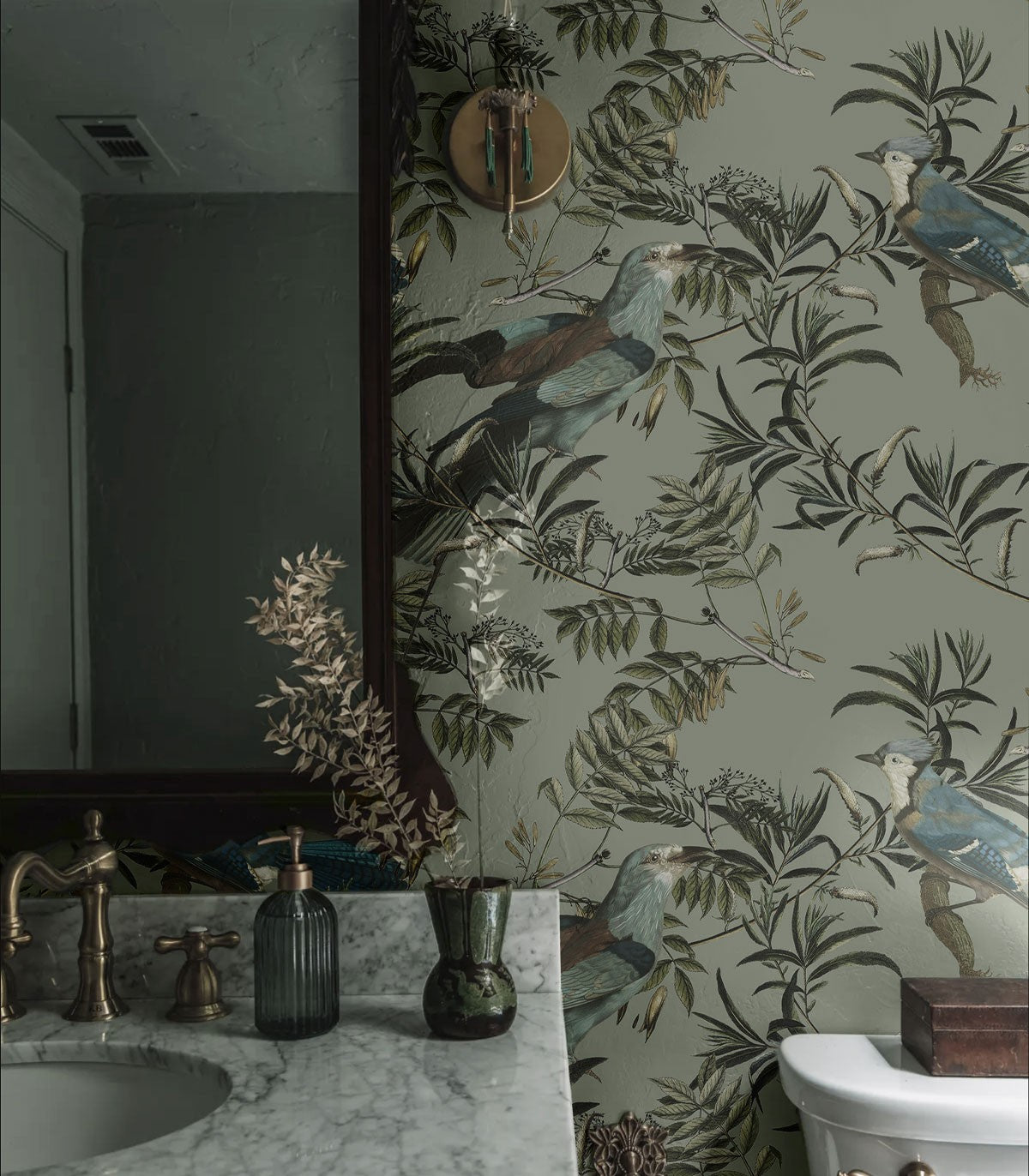 Tapeta Birds in Garden