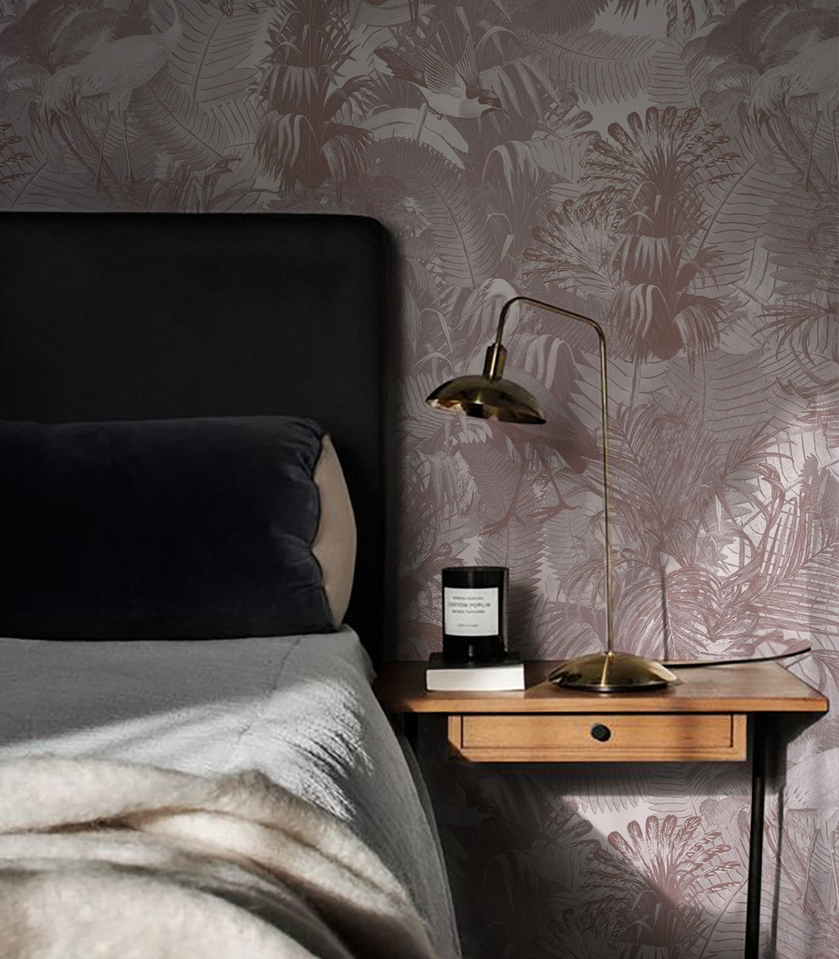 Tapeta Desert Tropics Pink