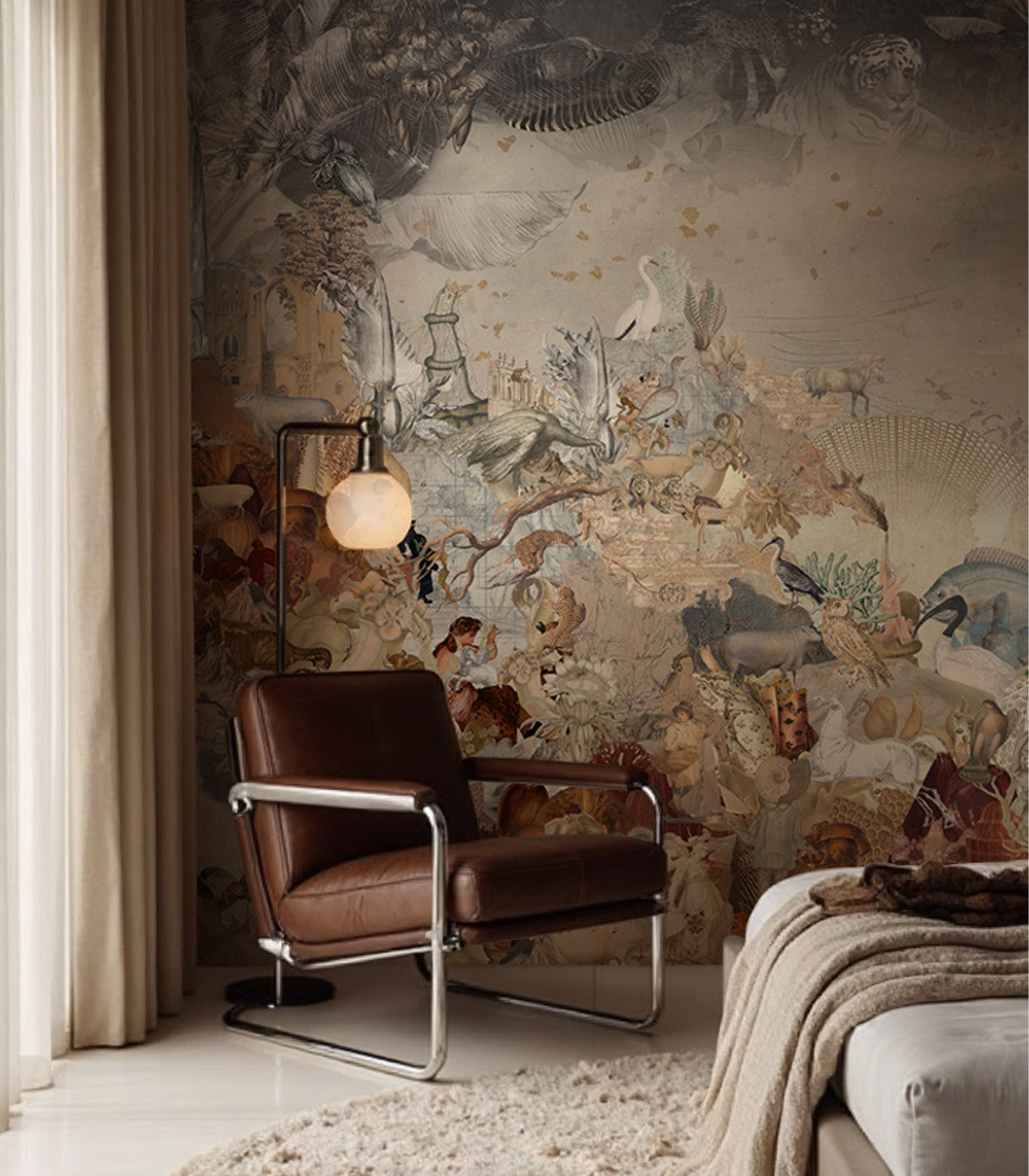 Tapeta Kingdom of All Creatures Sepia