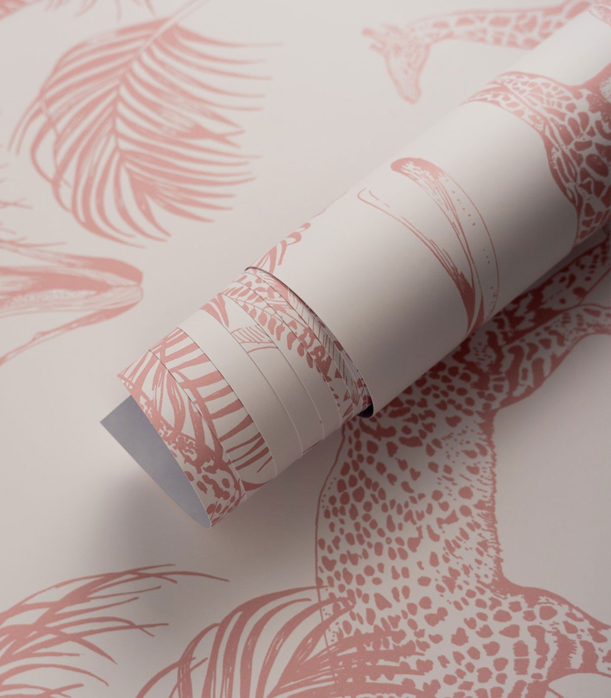 Tapeta Safari Pink - Wallcolors®